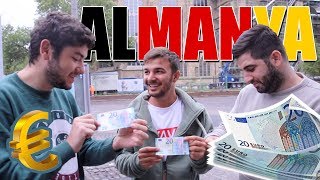 ALMANYADA 20 EURO İLE BİR GÜN GEÇİRMEK  KAÇAK TREN [upl. by Mavilia503]