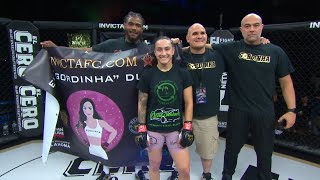 Invicta FC 58 Emily Ducote PostFight Interview [upl. by Vaenfila]