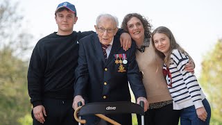 Live Captain Sir Tom Moores funeral takes place  ITV News [upl. by Truc]