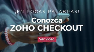 Zoho Checkout  Cree páginas de pago de forma sencilla [upl. by Sturges]