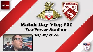 Back to Winning Ways  Doncaster Rovers vs Morecambe  Match Day Vlog  24082024 [upl. by Atem531]