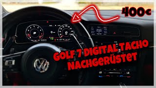 Golf 7 GTI Performance Bekommt ein Digital Tacho Ohne Codieren Plug and Play für 400€ Aliexpress⭐️ [upl. by Lazaruk]