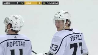 Tyler Toffoli OT Goal vs Boston October 28 2017 [upl. by Anahs]