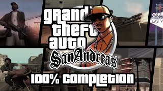 GTA SAN ANDREAS 100 Completion  Full Game Walkthrough 2K 50fps Renderhook No Commentary [upl. by Sorcim525]