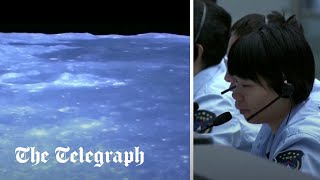 China lands probe on dark side of the Moon in historic first [upl. by Elletnahc330]