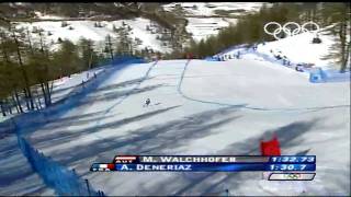 Antoine Deneriaz  Skiing  Mens Alpine Downhill  Turin 2006 Winter Olympic Games [upl. by Gavrilla66]