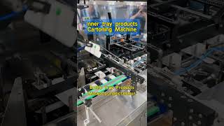 Inner Tray cosmetics cartoningmachine  Precision and Efficiency in Beauty Packaging [upl. by Terraj]