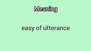 easyofutterance meaning in EnglishampTeluguGoogulDictionary dictiona meanings telugu utterance [upl. by Alphonsine581]