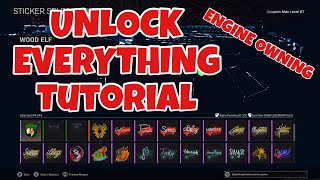 ENGINEOWNING quotUNLOCK ALLquot WARZONE TOOL FULL TUTORIAL [upl. by Sucitivel378]