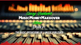 The basic operations of a music publisher  Music Money Makeover EP 1 [upl. by Annim543]