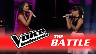 Monita Tirtasari vs Rimar Callista quotTerlalu Manisquot  The Battle  The Voice Indonesia 2016 [upl. by Leifer]