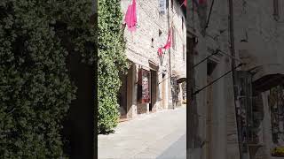 🇮🇹 One day in Assisi Walking tour 🇮🇹 ❤️‍🔥 travelvlog Assisi italy [upl. by Aruasor411]