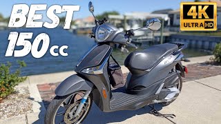 BEST 150cc Scooter  Piaggio Liberty 150S 4K [upl. by Tergram691]