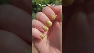 GEL POLISH OF THE WEEK 6 Voky Chartreuse Glitter [upl. by Pride56]