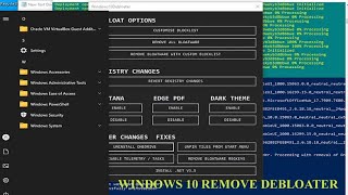 HOW TO DELET BLOATWARE FROM WINDOWS 10  WINDOWS 10 DEBLOATER [upl. by Zsazsa]