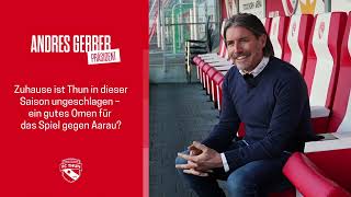 Interview mit Andres Gerber vor Aarau [upl. by Rafi]