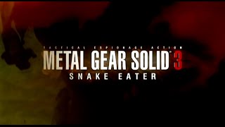 Metal Gear Solid 3 Snake Eater  The Perfect Opening [upl. by Laiceps]