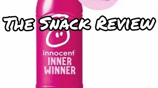 Th Snack Review  Innocent Inner Winner Juice [upl. by Nafis66]