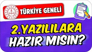 6Sınıflar❗ Türkiye Geneli 2 Yazılılara Hazır mısın 😎 [upl. by Trimmer]