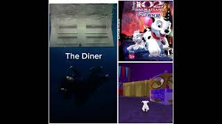 THE DINER by Billie Eilish and 102 Dalmatians video game similarity [upl. by Yrtneg656]