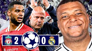 OTRO RIDÍCULO DEL MADRID  EL LIVERPOOL LES GANA 20 Y HORRIBLE MBAPPÉ [upl. by Enilav495]