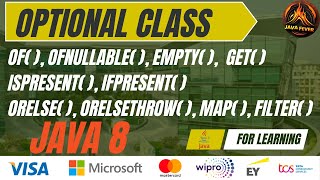 Optional class in Java  Simple Tutorial  Java8 Interview Questions [upl. by Sabella]