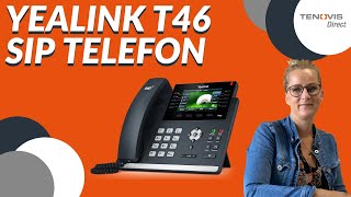 YEALINK T46 SIP Telefon Review [upl. by Burnard]