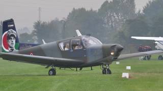 SIAI Marchetti S208M of Aeronautica Militare Italiana at Thiene Airport [upl. by Calvina]