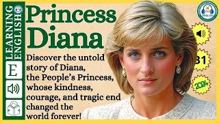 Improve your English ⭐ Very Interesting Story  Level 3  Princess Diana  WooEnglish [upl. by Enelrac]