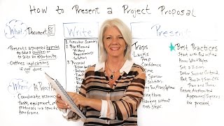 How to Present a Project Proposal  Project Management Training [upl. by Eniowtna]