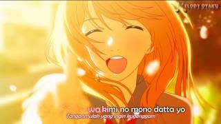 Shigatsu wa Kimi no Uso  Ending 1 Kirameki  Wacci Kara  Sub Indo [upl. by Odrarebe905]