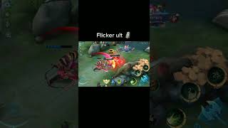 Flicker ult 🗿mobilelegends terizla topglobal [upl. by Asaret]