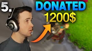 Fortnite Streamer Gets 1200 DONATION  Fortnite Battle Royale Ep5 Fortnite Funny Best Moments [upl. by Mulloy]