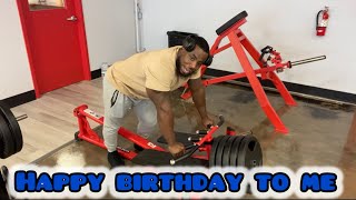 It My Birthday  Back and Hamstring Training [upl. by William]