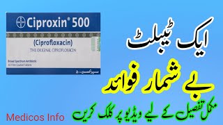 ciproxin 500mg tablet uses in urdu  How to use ciproxin 500 mg tablet  ciproflixacin 500mg tablet [upl. by Nomrah]