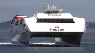 Worlds Largest Fast Ferry  HSS 1500 Class Stena Explorer [upl. by Anaitsirhc797]