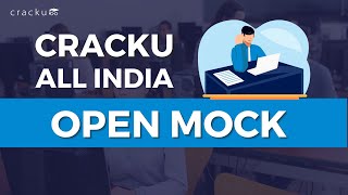 🚀 Cracku All India Open Mock Test Win Scholarships amp Prizes [upl. by Eixid]