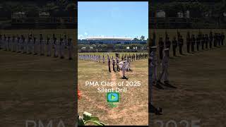 PMA Class of 2025 Silent Drill Performance shorts baguio pma [upl. by Olegnaid964]