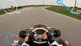 Circuit Osona  Kart Rotax Max 125 Lap 59878 [upl. by Segroeg]