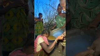 This primitive tribe is so much funhadzabetribe africa food soup [upl. by Socha]