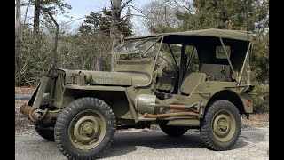 FINAL 1942 Willys Jeep MB [upl. by Ambrosane392]