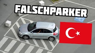 Albaner bestraft Falschparker [upl. by Ainuj]