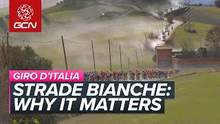 What Makes The Strade Bianche So Special To Cycling  The Iconic White Roads Of Tuscany [upl. by Nowd]