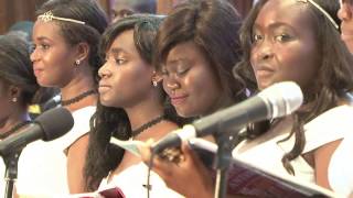 O praise the Lord with one consent Chandos Anthems  The University Choir KNUST 2016 [upl. by Aneehsat]