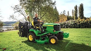 Farol Ltd  John Deere X950R Rideon Lawn Tractor [upl. by Tteve]