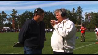 Bedford Bulldogs vs Goffstown Grizzlies  NHIAA D1 Football 101015 [upl. by Notsirb]