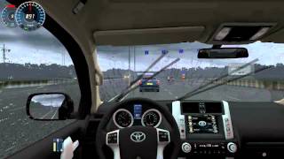 City Car Driving  Toyota Land Cruiser Prado  Download link [upl. by Deelaw]