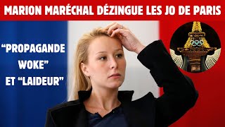 MARION MARÉCHAL LE PEN CRITIQUE LA CÉRÉMONIE DOUVERTURE DES JO 2024 ET DÉPLORE UNE LAIDEUR GÉNÉRALE [upl. by Biagio970]