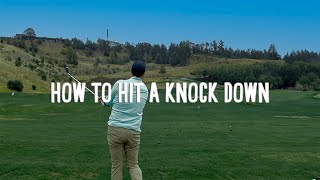 Hit A Perfect Knockdown Golf Shot In 60 Seconds  Top Teacher Explains How [upl. by Natsirhc829]