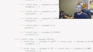 Pygame Python Game Development Tutorial  65  Firing Part 1 [upl. by Uolyram990]